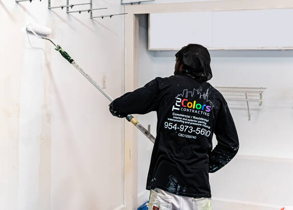 commercial interior painting office